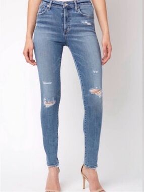 Agolde Sophie distressed skinny jeans